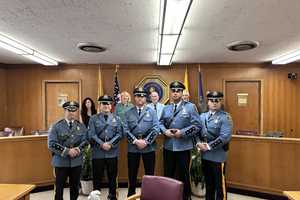 Unlucky For Some, Historic For Hackensack: PD Celebrates 13 Promotions