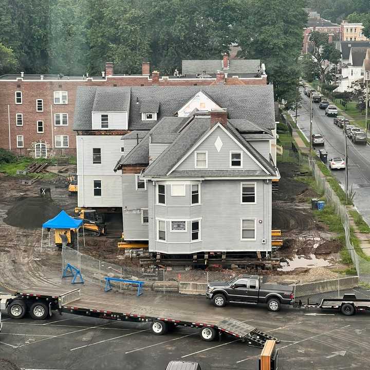 The four historic homes.&nbsp;