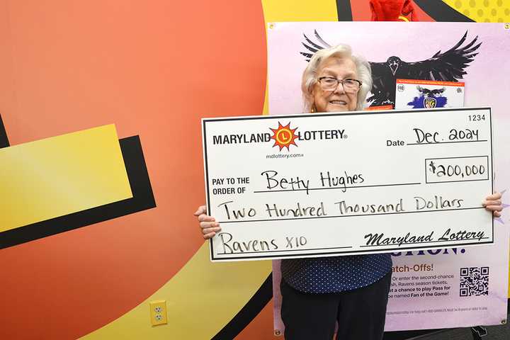 Purple Reign: Great-Grandma In Reisterstown Scores $200K Ravens Scratch-Off Jackpot