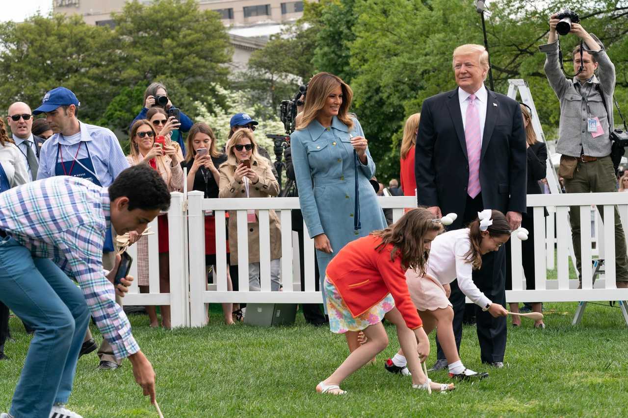 Big tech cracks into white house easter egg roll with pricy