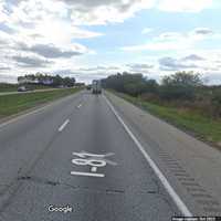 <p>The area between miles 6 and 7 of Interstate 81 south in the Greencastle-Antrim area where Mark Cramer was in a fatal motorcycle crash.&nbsp;</p>