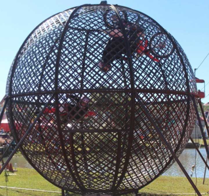 Victoria Circus's&nbsp;‘Motorcycle Globe Of Death’ will be at the Lebanon Area Fair.