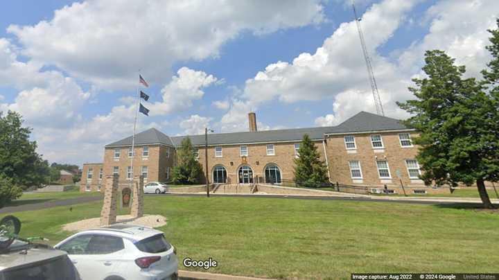 The Pennsylvania State Police Barracks in Lancaster located at 2099 Lincoln Highway/US Route 30 where Miguel Rivera was found asleep on the lawn.&nbsp;