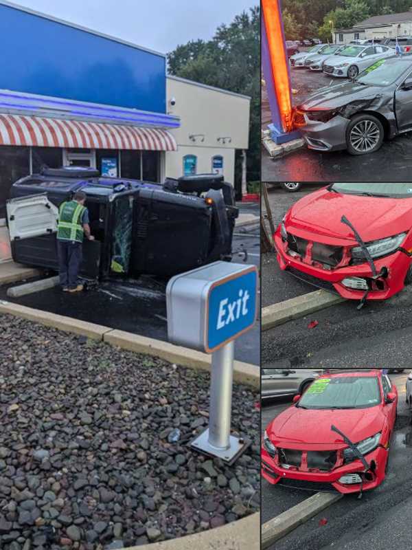 WATCH: Jeep Plow Through Cars, Slamming In Lebanon Co. Dairy Queen (VIDEOS)