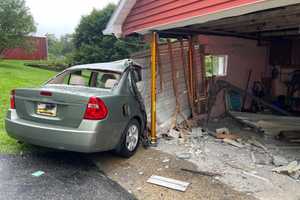 Driver Injured When Car Slams Into Garage In York County: Officials