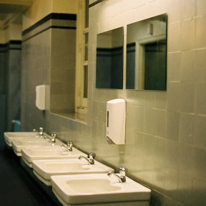 A public bathroom