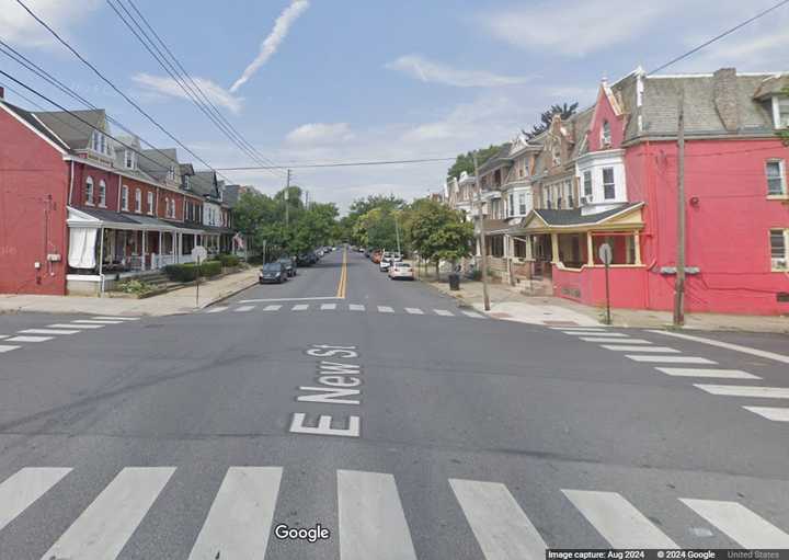 The 300 block of East New Street in Lancaster where the house party and shooting happened, police say.