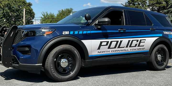 A&nbsp;North Cornwall Township Police Department vehicle.