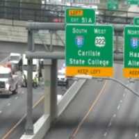 Tractor-Trailer Crash Causes Lane Restrictions On I-83: PennDOT