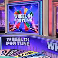 <p>The Wheel Of Fortune set.</p>