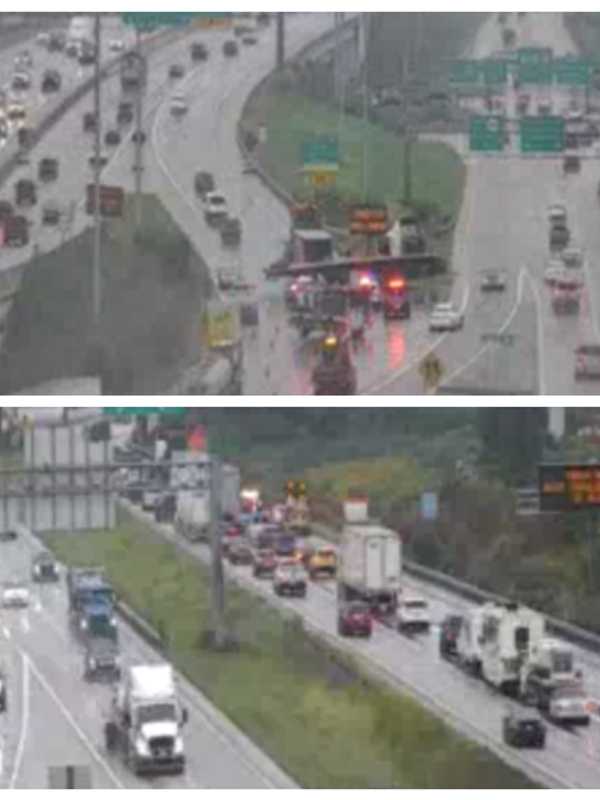 HazMat Called To Tractor-Trailer, Passenger Vehicle Crash On I-283: PennDOT