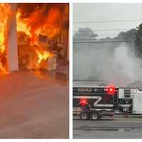 Fire Breaks Out At Storage Unit On US Rt 30: Officials (PHOTOS)