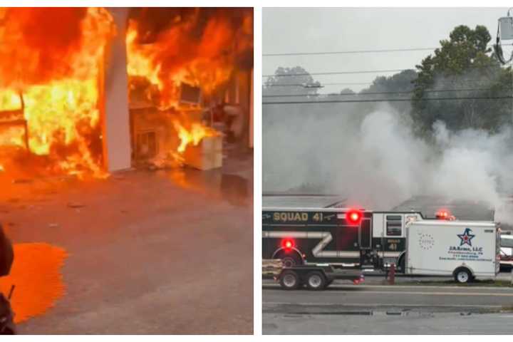 Fire Breaks Out At Storage Unit On US Rt 30: Officials (PHOTOS)