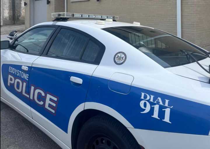 An&nbsp;Eddystone Borough Police Department patrol vehicle.&nbsp;