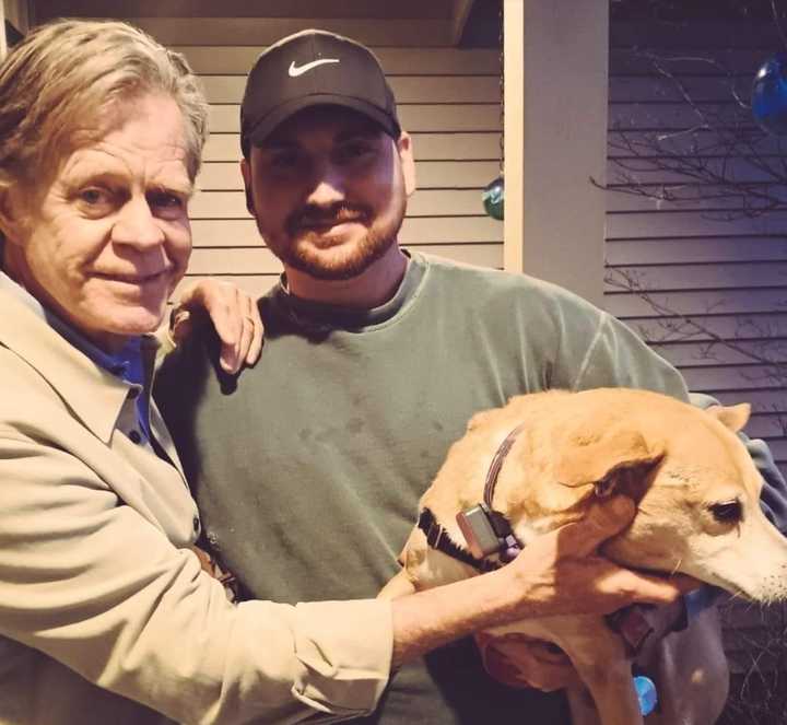 William H. Macy and&nbsp;Justin Carman in Ephrata.&nbsp;