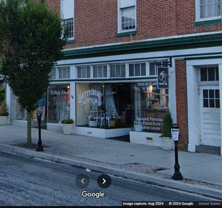 Car Smashes Through Glass Storefront Of Gettysburg Olive Oil Company In