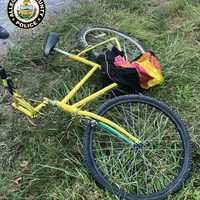 <p>Quesen's bicycle that was found at the scene.</p>