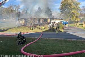 Firefighters Injured In PA House Fire, Spotted By Amazon Driver: Officials (PHOTOS)