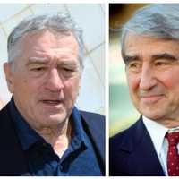 Actors Robert De Niro, Sam Waterston Rally For Harris In Harrisburg