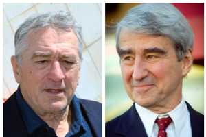 Actors Robert De Niro, Sam Waterston Rally For Harris In Harrisburg