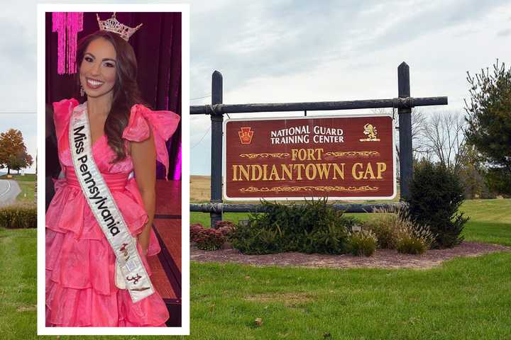 Miss Pennsylvania Joins Families at Fort Indiantown Gap For Military Appreciation Day