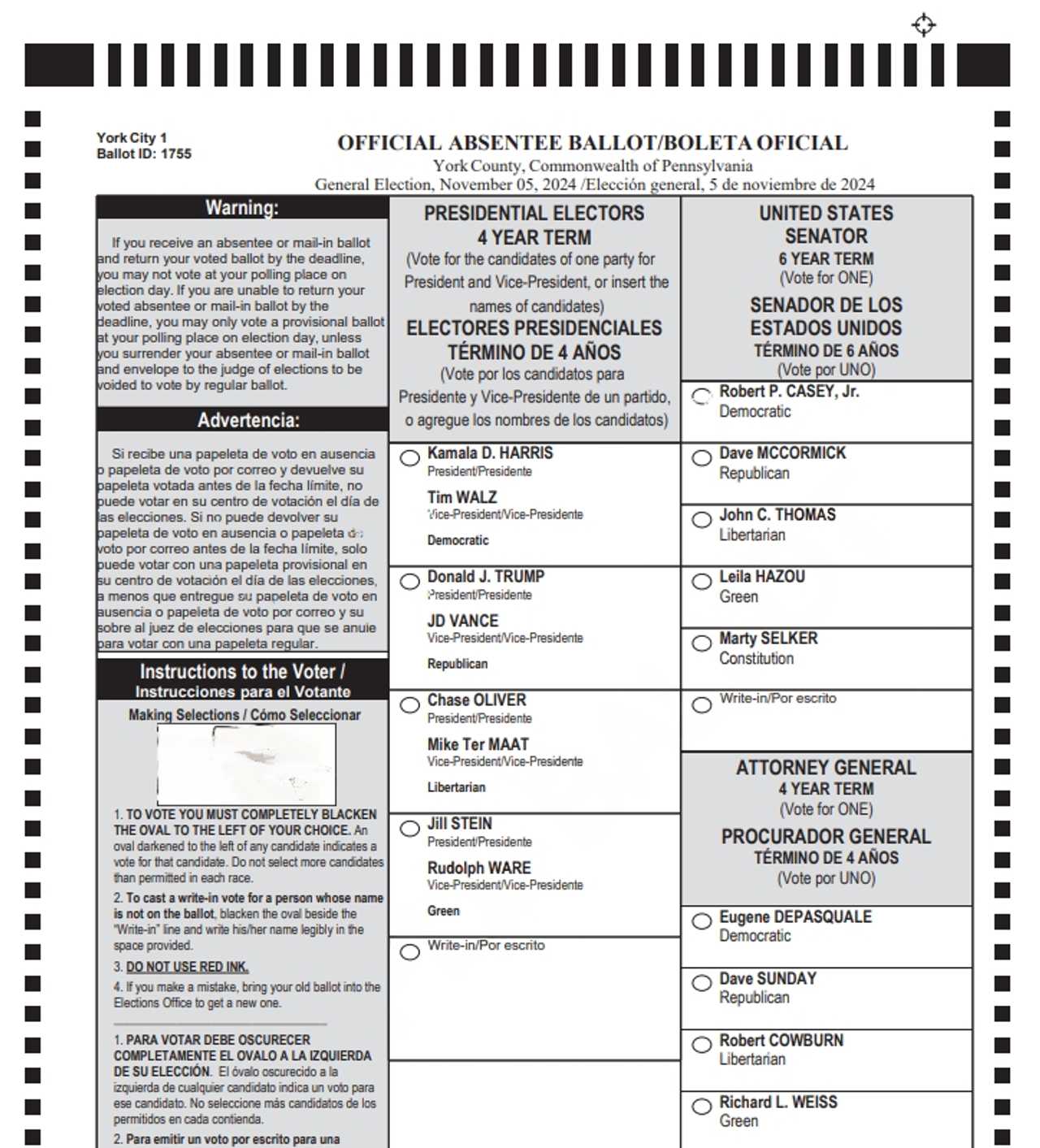 Election Day 2024 How To Vote In Pennsylvania HanoverPenn Township