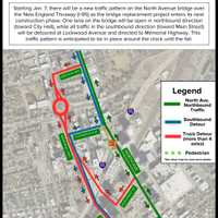 Year-Long Detour: Bridge Over I-95 In Westchester To Close To Southbound Traffic