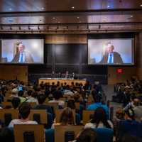 <p>Princeton University held a news conference after professor emeritus John Hopfield was awarded the 2024 Nobel Prize in physics on October 8, 2024.</p>