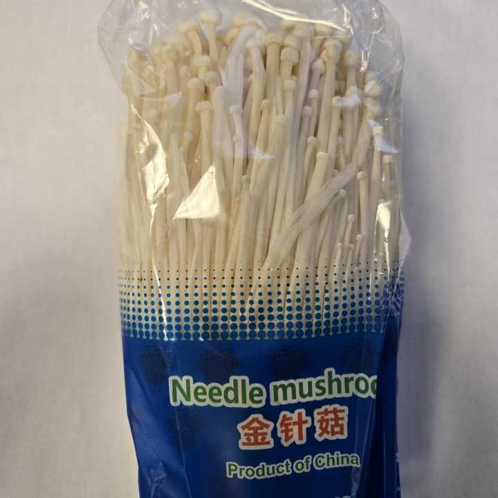 A look at the recalled&nbsp;Needle Mushrooms.