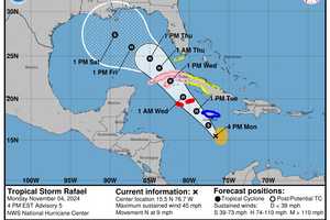 Newly Named Tropical Storm Rafael Expected To Quickly Become Hurricane As It Heads Toward US