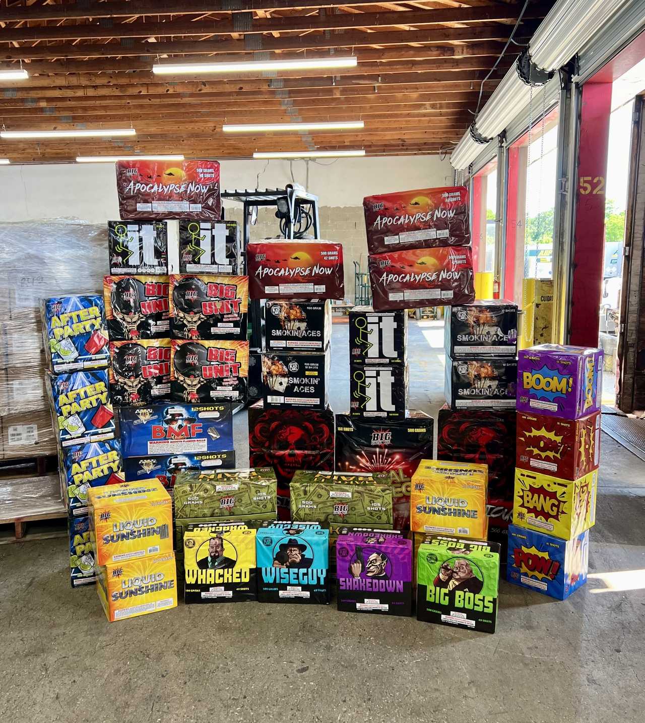 Police Seize 1,500 Fireworks from Long Island Shipping Warehouse ...