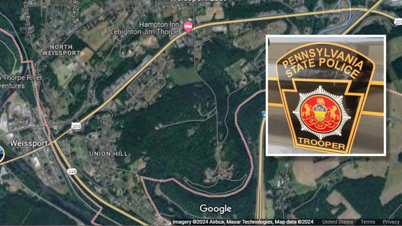 Police Chase In Carbon County Ends In Crash State Police Levittown