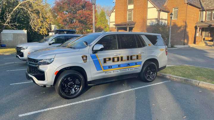 A cruiser for the Deal (NJ) Police Department.