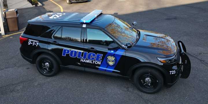 A crusier for the Hamilton Police Division in Hamilton Township, Mercer County, NJ.