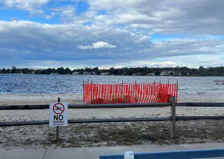 No swimming along the beach in Beachwood for the rest of the season (file photo).