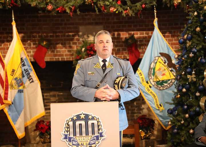 NJSP Lt. Colonel Sean Kilcomons.