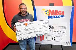 Maryland Lottery Player In Calvert County Quadruples 'Mega Millions' Win To $40K