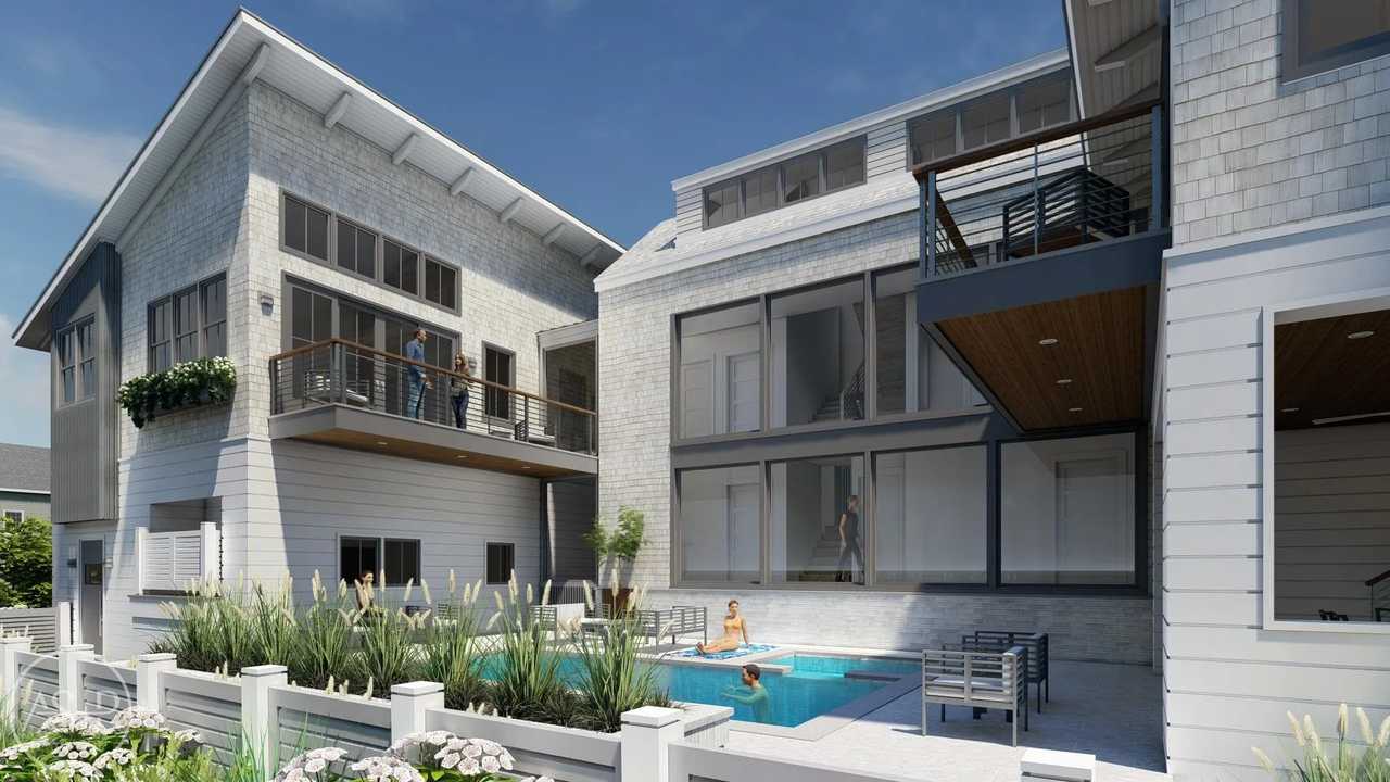 $8.6M Six-Bedroom Bayfront Home With Private Beach Under Construction ...