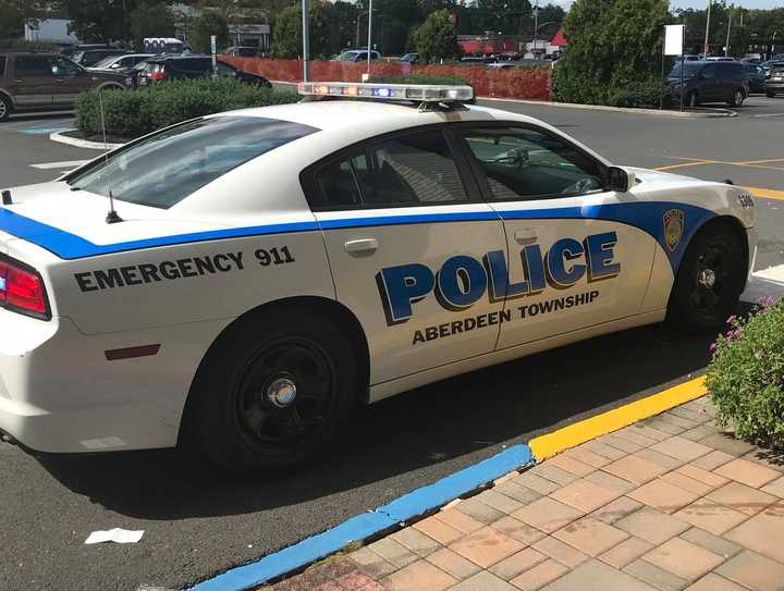 A cruiser for the&nbsp;Aberdeen Township (NJ) Police Department.