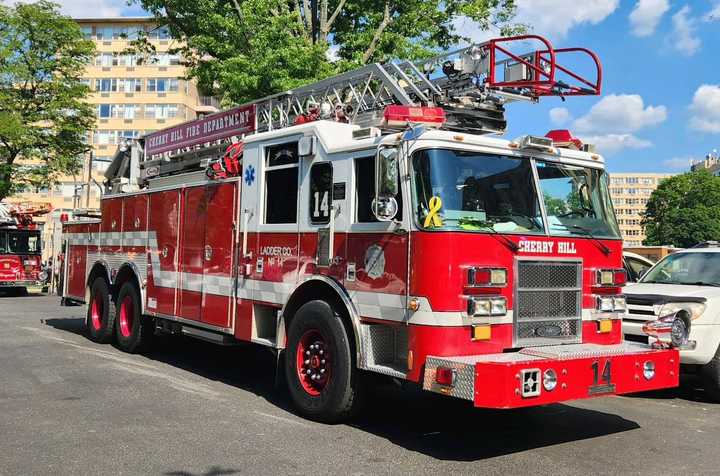 A firetruck for the Cherry Hill (NJ) Fire Department.