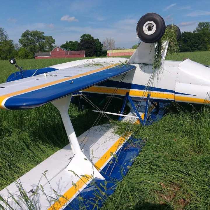 Small Plane Crashes In NJ Field NewtonAndover Daily Voice