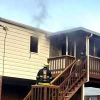 <p>Firefighters contained the fire at 79 Parkway to the second floor.</p>