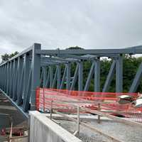 <p>A closer look at the new bridge.&nbsp;</p>