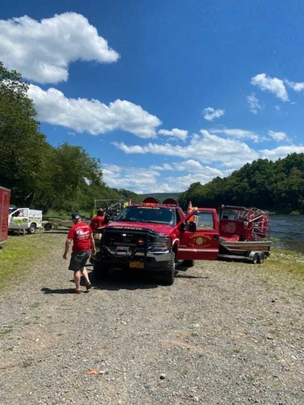 Rafter Recovered By Port Jervis Fire Department Id'd 