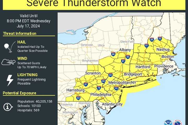 Dangerous Storms Now Moving Through With 60 MPH Wind Gusts That Could Cause Power Outages
