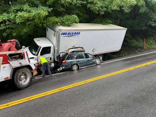 Crash Slows Traffic On Route 9 In Garrison | Putnam Daily Voice