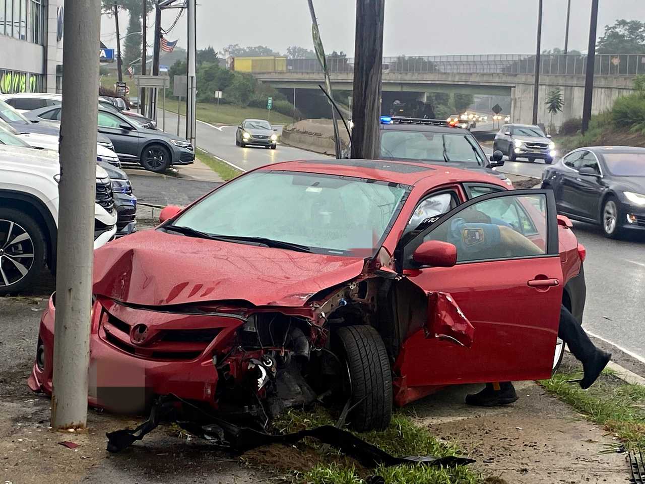 At the scene July 23, 2024 in Fair Lawn. At the scene July 23, 2024 in Fair Lawn.