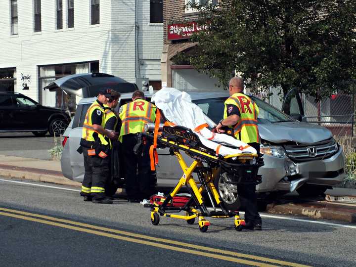 A boy in the van was hospitalized with non-life-threatening injuries.