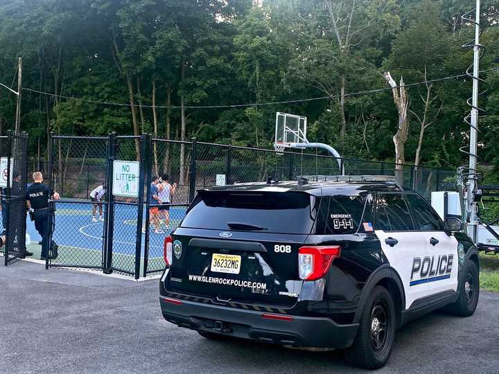 Police remained at the scene at Wilde Park following the reported fights Tuesday, July 30.