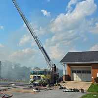 <p>The fire at the church fire in Carroll County</p>